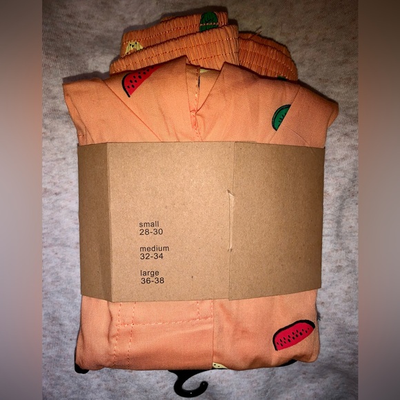 NWT CURATED BASICS FUN IN THE SUN☀️PATTERNED FASHION BOXERS-FRUITS🍉🍌🥝,S,BNWT - Picture 7 of 9